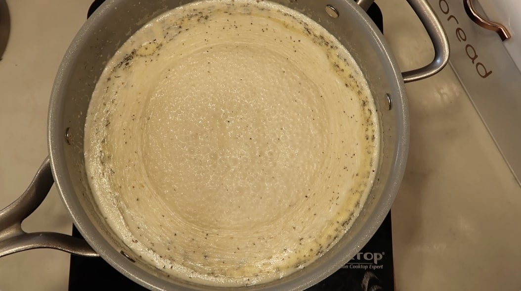 Garlic Cream Sauce - Pressure Luck Cooking